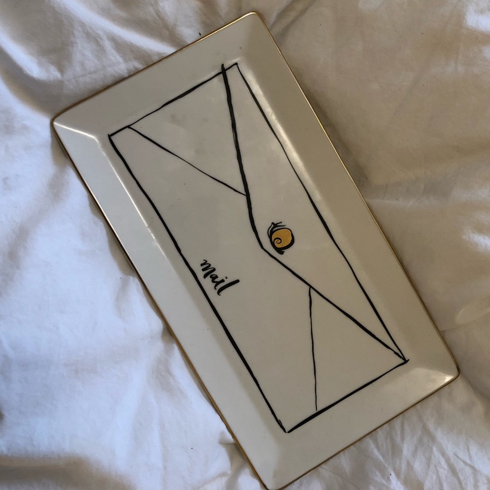 Kate Spade Porcelain Mail Tray